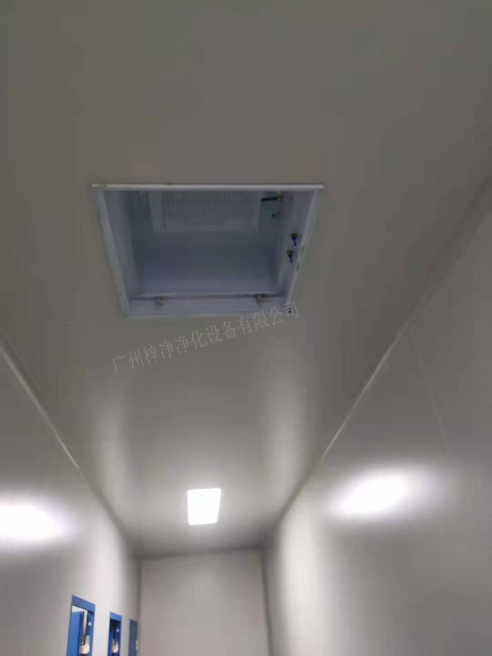 高效送風口應安裝在無塵室內的適當位置
