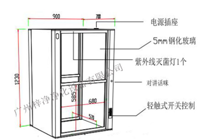 電動升降傳遞窗設計方案 電動升降傳遞窗設計方案